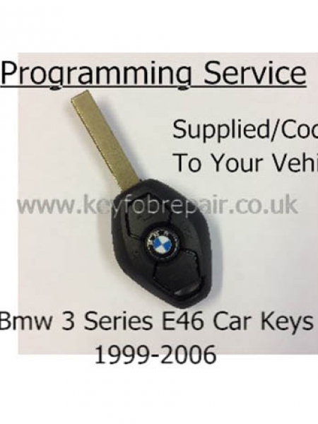 Bmw Remote Key Programming Service- 3 Series E46 1999-2006